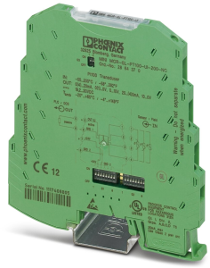 Phoenix Contact temperature transducer, 2864370, MINI MCR-SL-PT100-UI-200-NC
