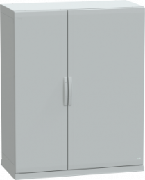 Control cabinet, (H x W x D) 1500 x 1250 x 620 mm, IP54, polyester, light gray, NSYPLAZ15126G