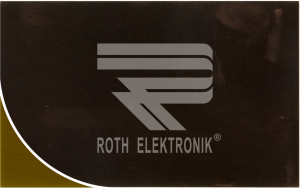 Copper-plated board, 100.2 x 160.15 mm, single-sided copper plating, non-perforated, Roth Elektronik RE01-LF