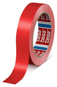 Packaging tape, 12 x 0.067 mm, PVC, red, 66 m, 4063565036026