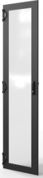 Varistar CP Glazed Door With 3-Point Locking,RAL 7021, 42 U, 2000H 600W, IP55