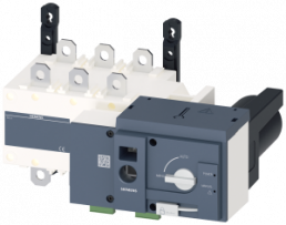 Mains switch, Rotary actuator, 3 pole, 250 A, 1000 V, (W x H x D) 328 x 160 x 292 mm, screw mounting, 3KC4338-0CA21-0AA3