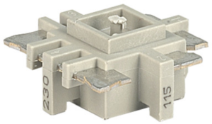 Voltage selector insert for supply module, 4305.0048.00
