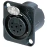 NC7FD-LX-B Neutrik XLR Connectors