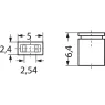 CAB 4 05 G SCHWARZ Fischer Elektronik Short Circuit Connectors