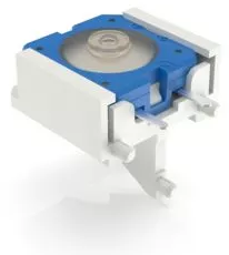 Short-stroke pushbutton, 1 Form A (N/O), 100 mA/35 V, unlit , actuator (transparent), THT