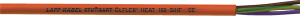 Silicone Power and control cable ÖLFLEX HEAT 180 SIHF 2 x 1.5 mm², AWG 16, unshielded, red brown