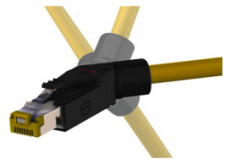 Plug, RJ45, 8 pole, 8P8C, Cat 6, IDC connection, cable assembly, 09451511561