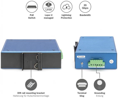 DN-651155 DIGITUS Industrial ethernet switches Image 4