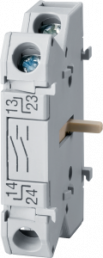 Auxiliary switch, 2 Form A (N/O), for main and emergency stop switch 3LD2, 3LD9200-6C