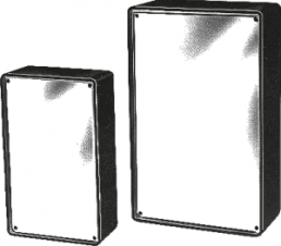 ABS enclosure, (L x W x H) 100 x 55 x 25 mm, black, COFFER A/5.9