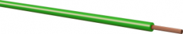 PVC-stranded wire, highly flexible, LifY, 0.14 mm², AWG 26, green, outer Ø 1.1 mm