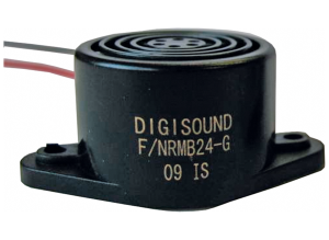 Signal generator, 75 dB, 24 VDC, 21 mA, black