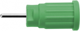 4 mm socket, round plug connection, mounting Ø 12.2 mm, CAT III, green, SEPB 6449 NI / GN