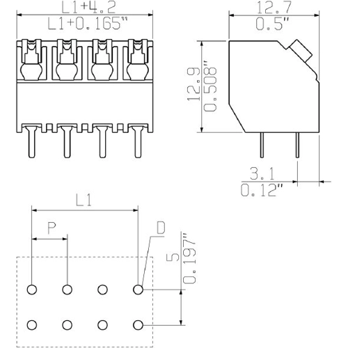 1885070000 Weidmüller PCB Connection Systems Image 3