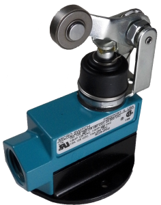 Switch, 1 pole, 1 Form C (NO/NC), roller lever, screw connection, IP66, BZV6-2RN2