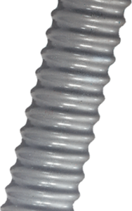 Spiral protective hose, inside Ø 10 mm, outside Ø 14 mm, BR 10 mm, PVC, gray