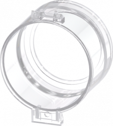 Sealable cap, Ø 32.5 mm, (L x H) 22 x 39.2 mm, transparent, for series 3SU1, 3SU1900-0DA70-0AA0