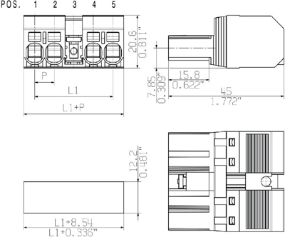 1061050000 Weidmüller PCB Connection Systems Image 3