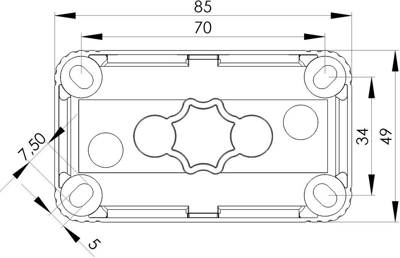 10109569 WISKA Flush-mounted Boxes, Junction Boxes Image 2