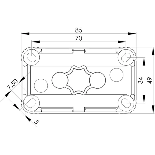 10109571 WISKA Flush-mounted Boxes, Junction Boxes Image 2