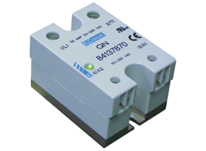Solid state relay, 660 VAC, zero voltage switching, 4-32 VDC, 50 A, THT, 84137120