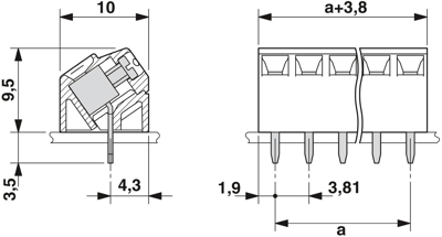 1728284 Phoenix Contact PCB Terminal Blocks Image 2