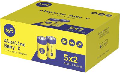 BYB-6-30A2008 by.B Round Cells, 9V Blocks Image 4
