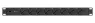 Outlet strip, 8-way, 3 m, 16 A, black, EP0G81A1