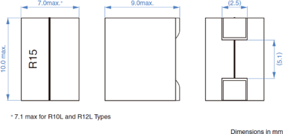 VLBU1007090T-R10L TDK Fixed Inductors Image 2