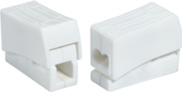 Connection terminal, 3 pole, 2.5 mm², white, cable connection, 24 A