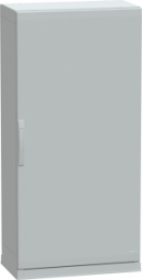 Control cabinet, (H x W x D) 1500 x 750 x 420 mm, IP54, polyester, light gray, NSYPLAZ1574G
