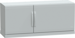 Control cabinet, (H x W x D) 500 x 1250 x 420 mm, IP54, polyester, light gray, NSYPLAZ5124G