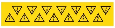 1700530001 Weidmüller Inspection labels, plates and tapes