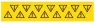 1700530001 Weidmüller Inspection labels, plates and tapes