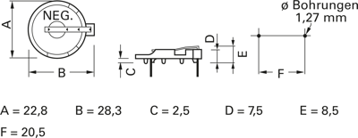 103 Keystone Battery Holders Image 2