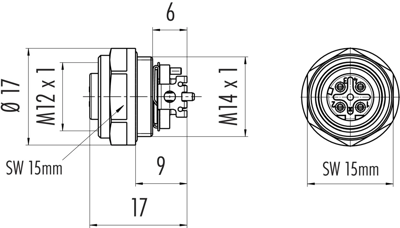 99 3732 401 04 binder Sensor-Actuator Connectors Image 2