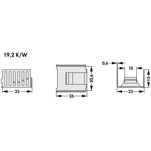 FK 274 MI 247 O Fischer Elektronik Heat Sinks Image 2