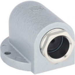 Angled gland, M25, 25 mm, IP55, silver, 52108010