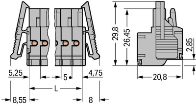 231-2102/037-000 WAGO PCB Connection Systems Image 2