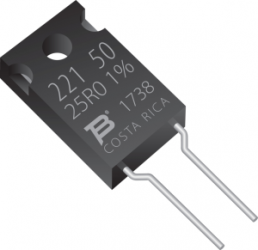 Thick film resistor, 10 Ω, 50 W, ±5 %