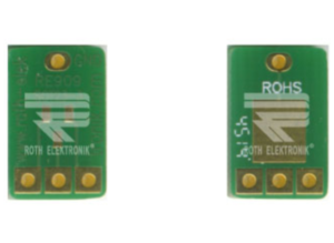 SOT23-3 adapter board, 0.95 mm pitch, Roth Elektronik RE909