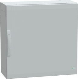 Control cabinet, (H x W x D) 750 x 750 x 320 mm, IP65, polyester, light gray, NSYPLA773G