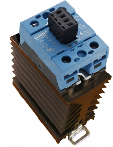 Solid state relay, 10-30 VDC, zero voltage switching, 24-600 VAC, 35 A, screw mounting, SOB96366WF