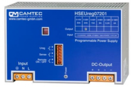 Power supply, programmable, 0 to 50 VDC, 15 A, 720 W, HSEUREG07201.050