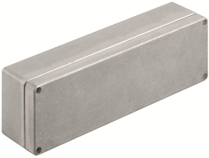 Aluminum enclosure, (L x W x H) 55 x 80 x 250 mm, gray (RAL 7001), IP67, 1939620000