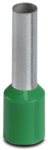 Insulated Wire end ferrule, 6.0 mm², 20 mm/12 mm long, NF C 63-023, green, 3200108