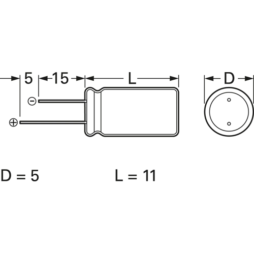 ESH475M100AC3FA Kemet Electrolytic Capacitors Image 2