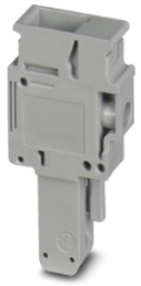 Plug, screw connection, 0.2-6.0 mm², 1 pole, 41 A, 8 kV, gray, 3060733