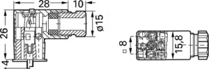 933137100 Hirschmann Automation and Control DIN Valve Connectors